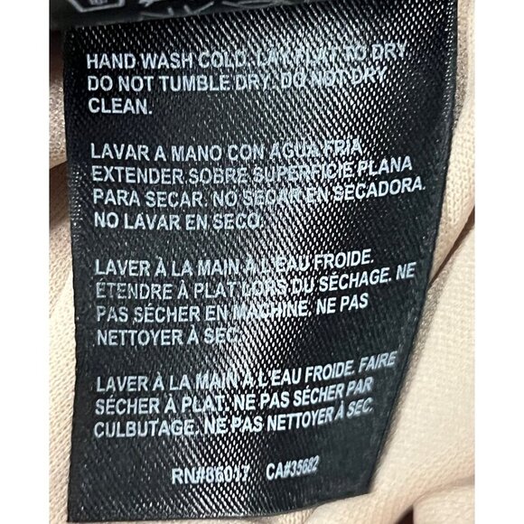 Bebe Red Cream Stripe Maxi Tank Dress Size Small S Bodycon Sleeveless Scoop EUC - Picture 9 of 9